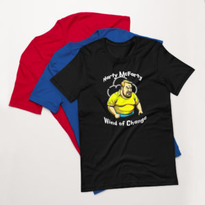 Harty McFarty,Winds Of Change,Unique Tees,Conversation starter,Whimsical,infectious