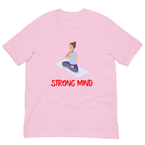 Strong Mind Fitness : Premium Tee Shirt : Colour: Heather-Prism-Lilac : Bella & Canvas 3001