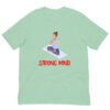 Strong Mind Fitness : Premium Tee Shirt : Colour: Heather-Prism-Mint : Bella & Canvas 3001