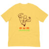 Gym Junkie : Premium Light Tee Shirt : Colour: Yellow : 
Bella & Canvas 3001.