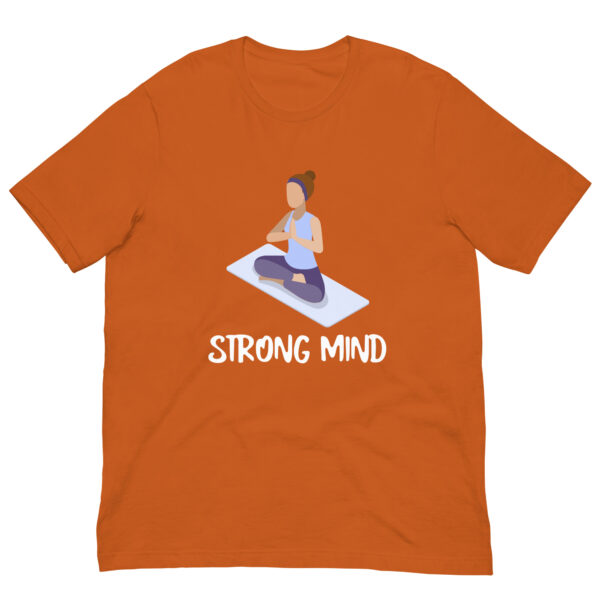 Strong Mind Fitness : Premium Tee Shirt : Colour: Autumn-Brown : Bella & Canvas 3001