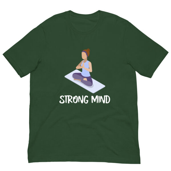 Strong Mind Fitness : Premium Tee Shirt : Colour: Forest : Bella & Canvas 3001