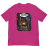 Wood Burning SO Last Year : Halloween : Premium Tee Shirt : Colour: Berry : Bella & Canvas 3001