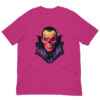 Pink T-shirt with vampire face design