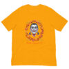 PaPa Draccs-Dracula : Halloween : Premium Tee Shirt : Colour: Gold : Bella & Canvas 3001