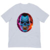 Blue Deville: Halloween : Premium Tee Shirt : Colour: Light-Blue : Bella & Canvas 3001