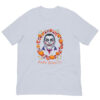 PaPa Draccs-Dracula : Halloween : Premium Tee Shirt : Colour: Light-Blue : Bella & Canvas 3001