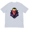 T-shirt with vampire skull design