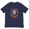 PaPa Draccs-Dracula : Halloween : Premium Tee Shirt : Colour: Navy : Bella & Canvas 3001