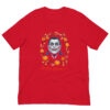 PaPa Draccs-Dracula : Halloween : Premium Tee Shirt : Colour: Red : Bella & Canvas 3001