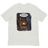 Wood Burning SO Last Year : Halloween : Premium Tee Shirt : Colour: Silver : Bella & Canvas 3001