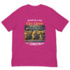 Pink Christmas T-shirt with Bee-Movie print