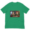 Green shirt with festive elf design, text "Class of 2024".