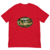 Red T-shirt with Merry Christmas design