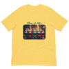 Yellow t-shirt with Class of 2024 elf design.