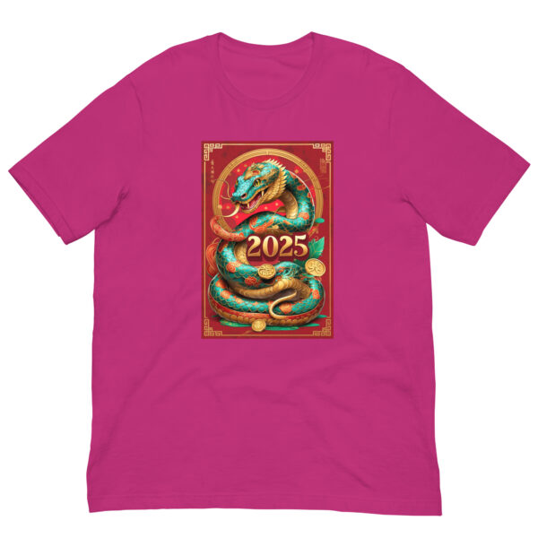 Pink T-shirt with 2025 dragon design