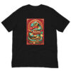 Black T-shirt with colourful dragon 2025 design