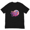 Black shirt with 'Happy New Year' design