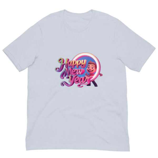 T-shirt with Happy New Year design.