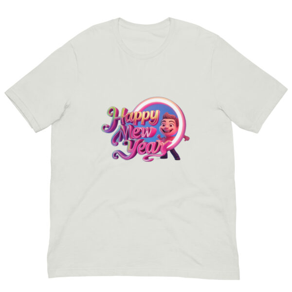 T-shirt with Happy New Year design.