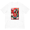 T-shirt with 2025 Chinese zodiac snake design