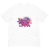 White t-shirt with 'Happy New Year' design